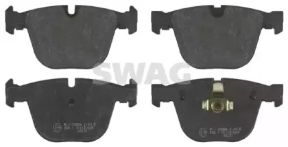 Комплект тормозных колодок, дисковый тормоз SWAG купить